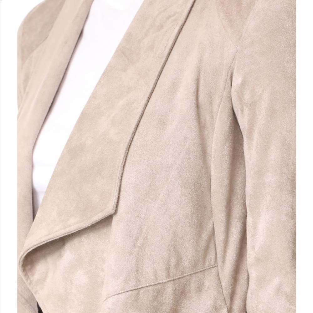 NEW WITHOUT TAGS: BB Dakota Wade Faux Suede Jacket - Picture 2 of 8